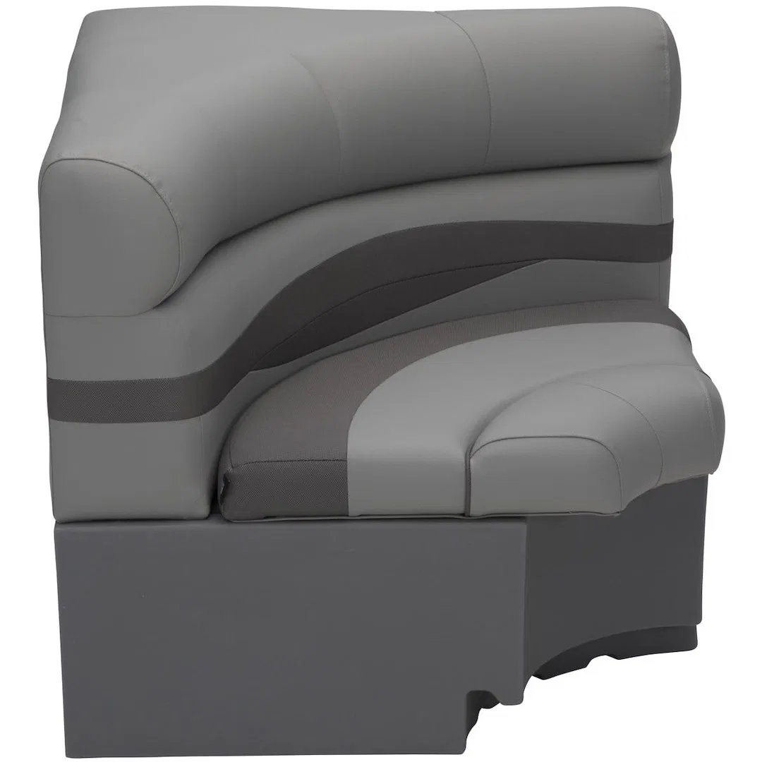 803563 – TAYLOR MADE Boat Seat, Lounge Seat Square Corner Seat Non-Adjustable Non-Foldable 32 Inch Length x 22 Inch W...